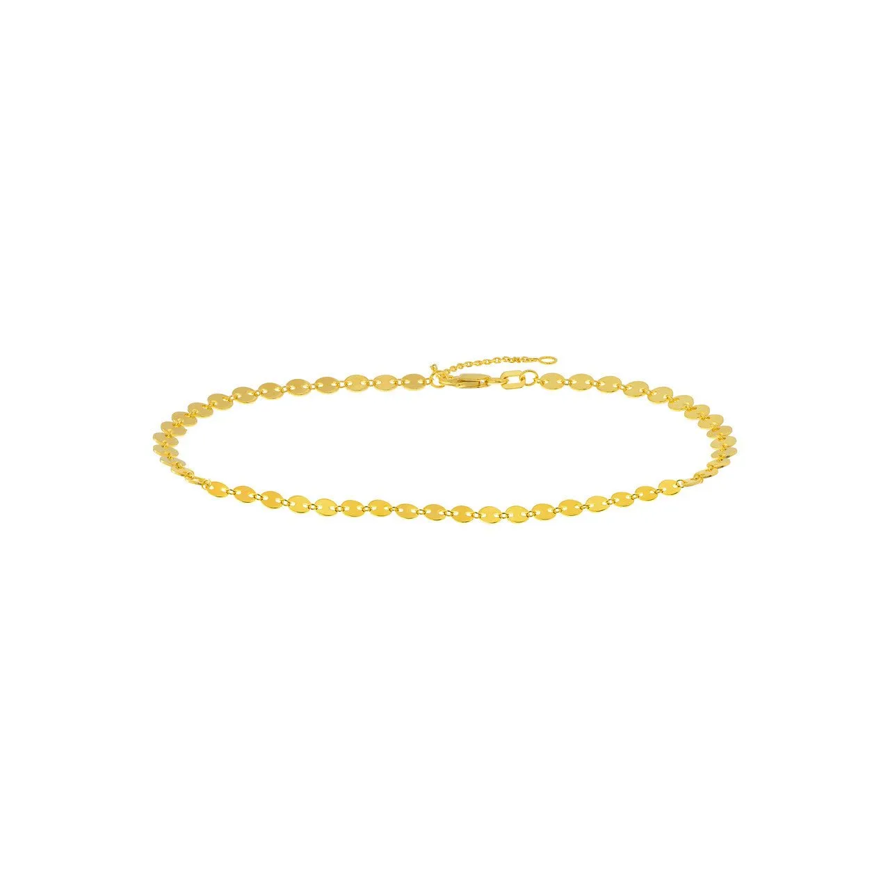 14K Gold Mariner Anklet