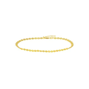 14K Gold Mariner Anklet