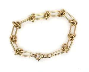 14K Yellow Gold Love-Knot Bracelet