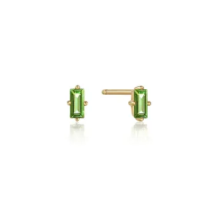 14kt Gold Tourmaline Stud Earrings