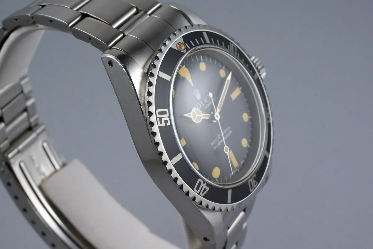 1973 Rolex Submariner 5513 Serif Dial