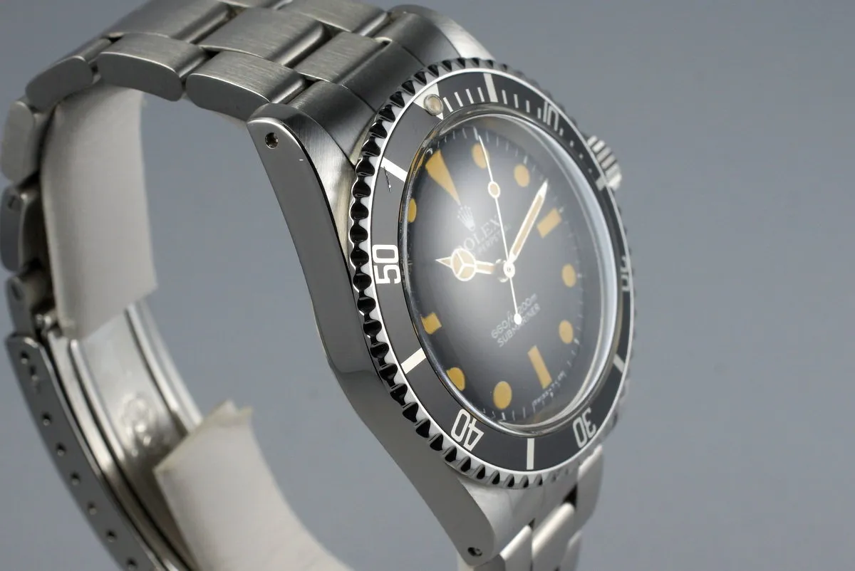 1979 Rolex Submariner 5513 Mark I Maxi Dial