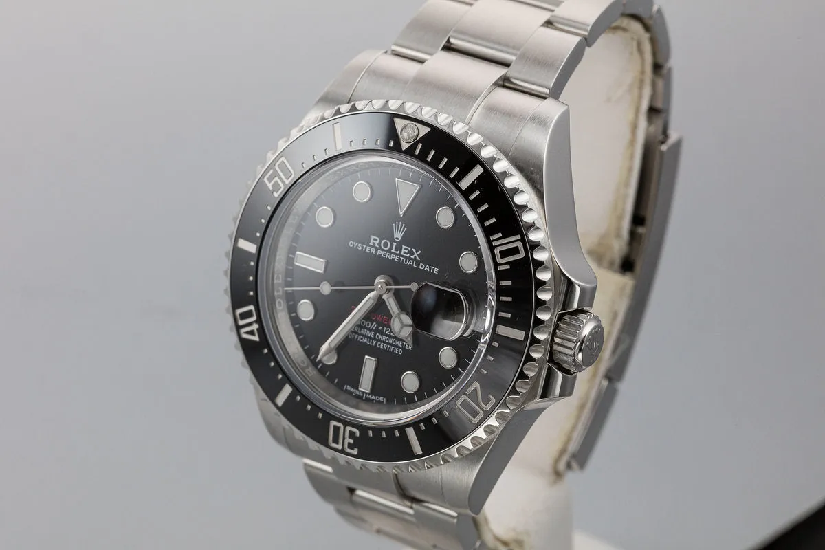 2017 Rolex Sea-Dweller 126600 with Box and Papers