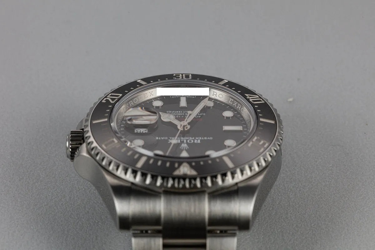 2017 Rolex Sea-Dweller 126600 with Box and Papers