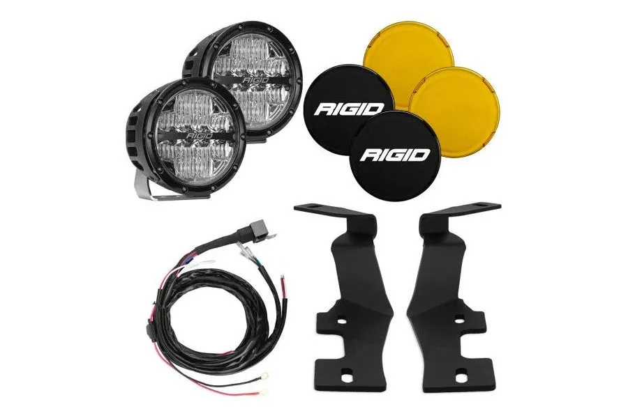 2019  Ram 2500 & 3500 Rigid Industries A-Pillar Light Kit w/360-Series Lights