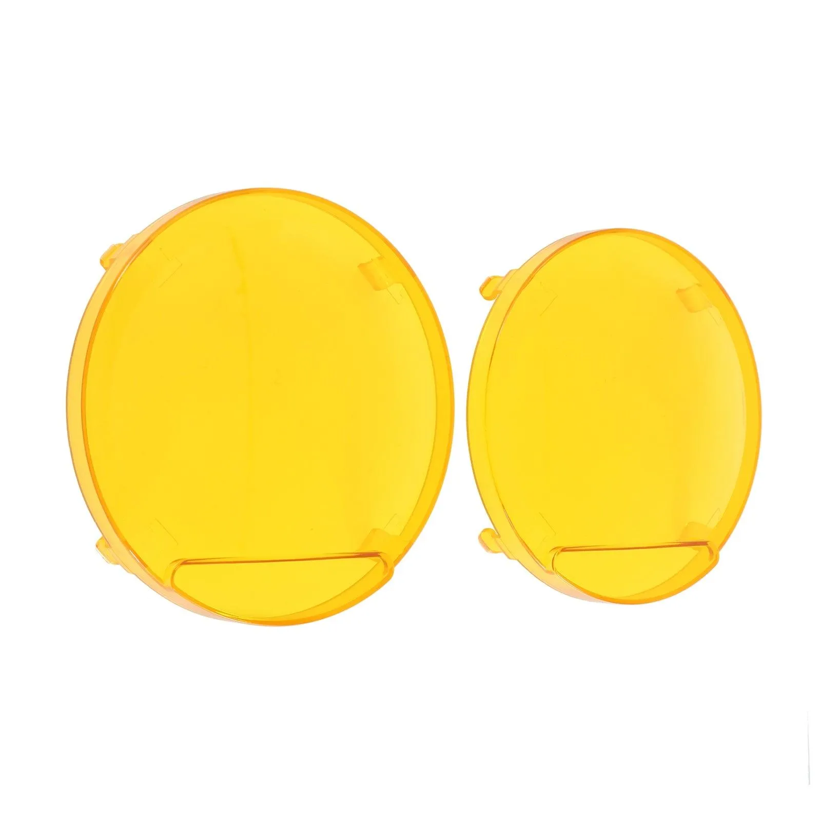 (2pcs/set) 7 Inch Round LED Driving Light Amber Cover Light Shield Cover