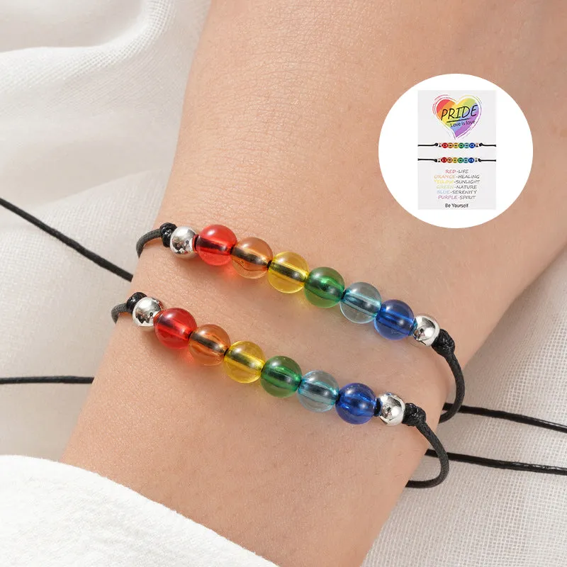 Acrylic Beads Bracelet