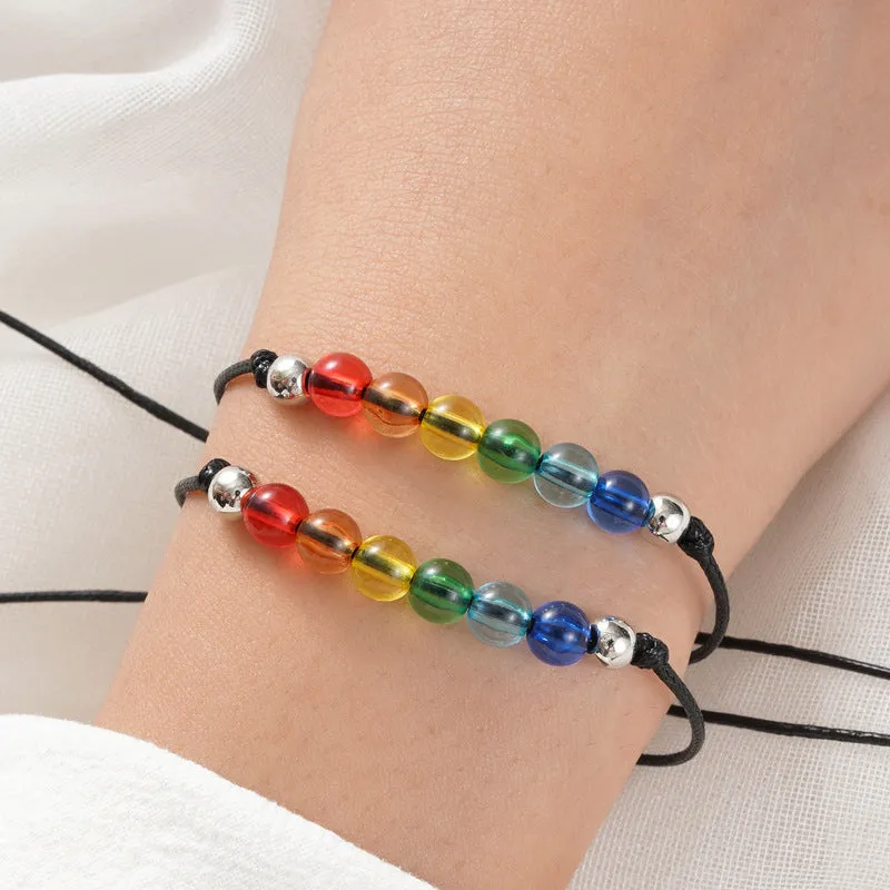 Acrylic Beads Bracelet