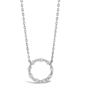 Alma Cubic Zirconia Sterling Silver Pendant