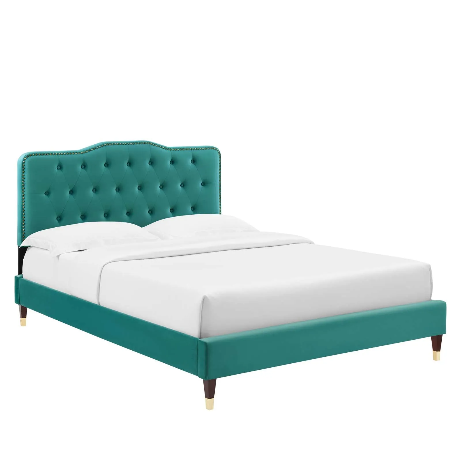 Amber Full Platform Bed By Modway - MOD-6782 - Teal