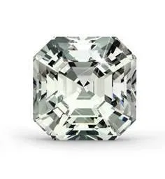 Asscher Cut Cubic Zirconia Loose Stones 5A Quality