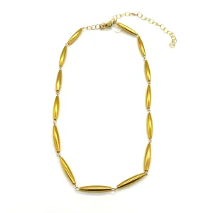 Bronze Pipette Amelia Necklace