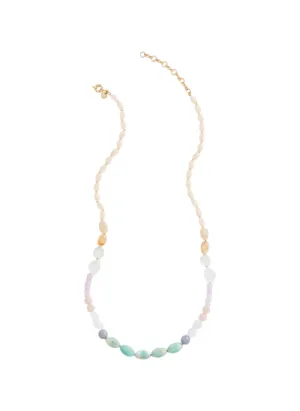 Colorful Beaded Long Necklace