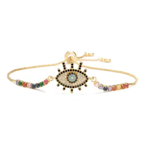 Evil Eye Multi Colour Bracelet