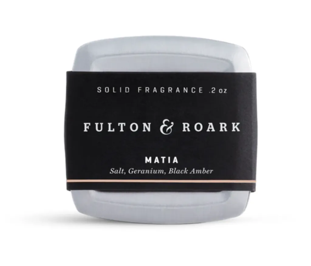 Fulton & Roark Matia Solid Fragrance