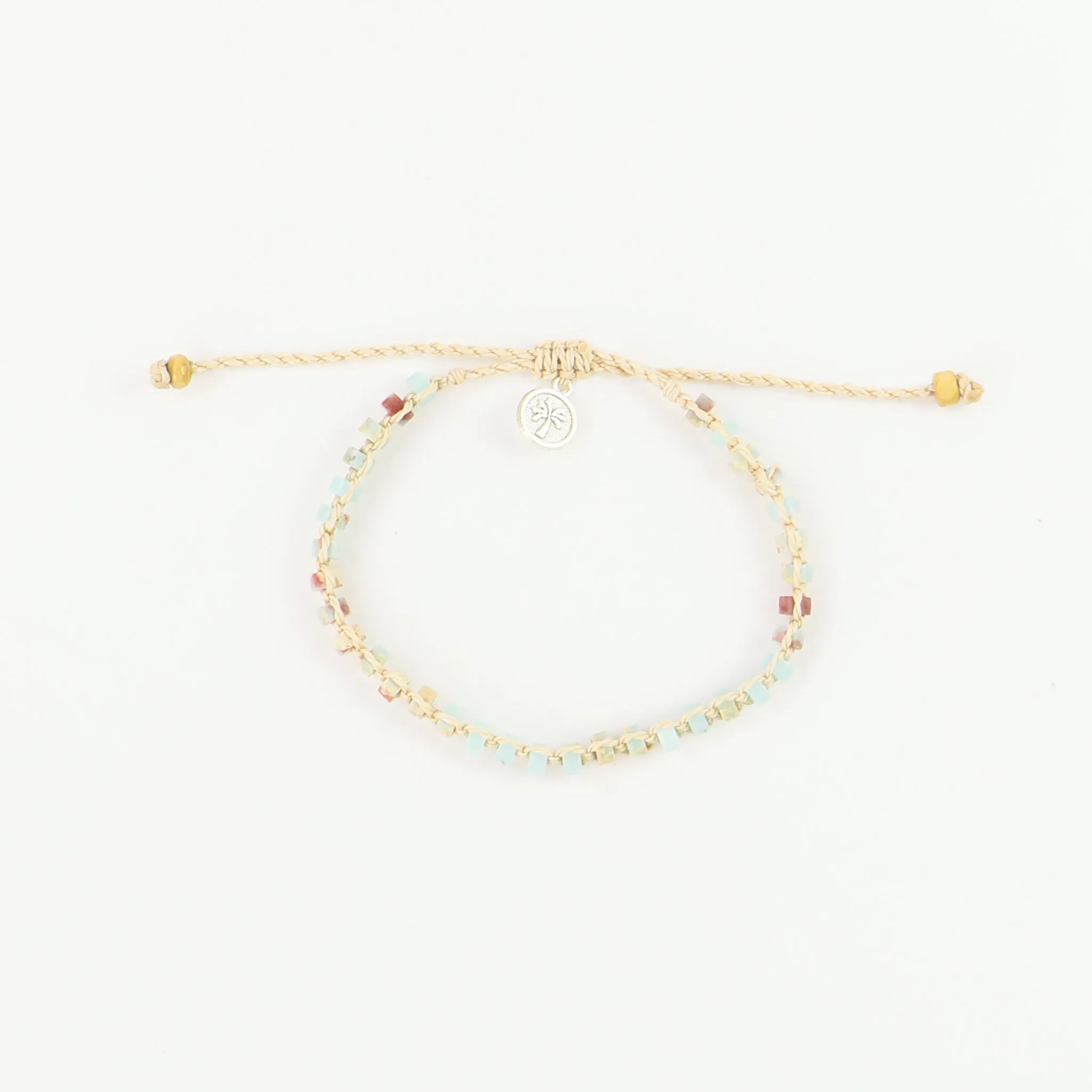 Haleakalā Stone Beaded Anklet