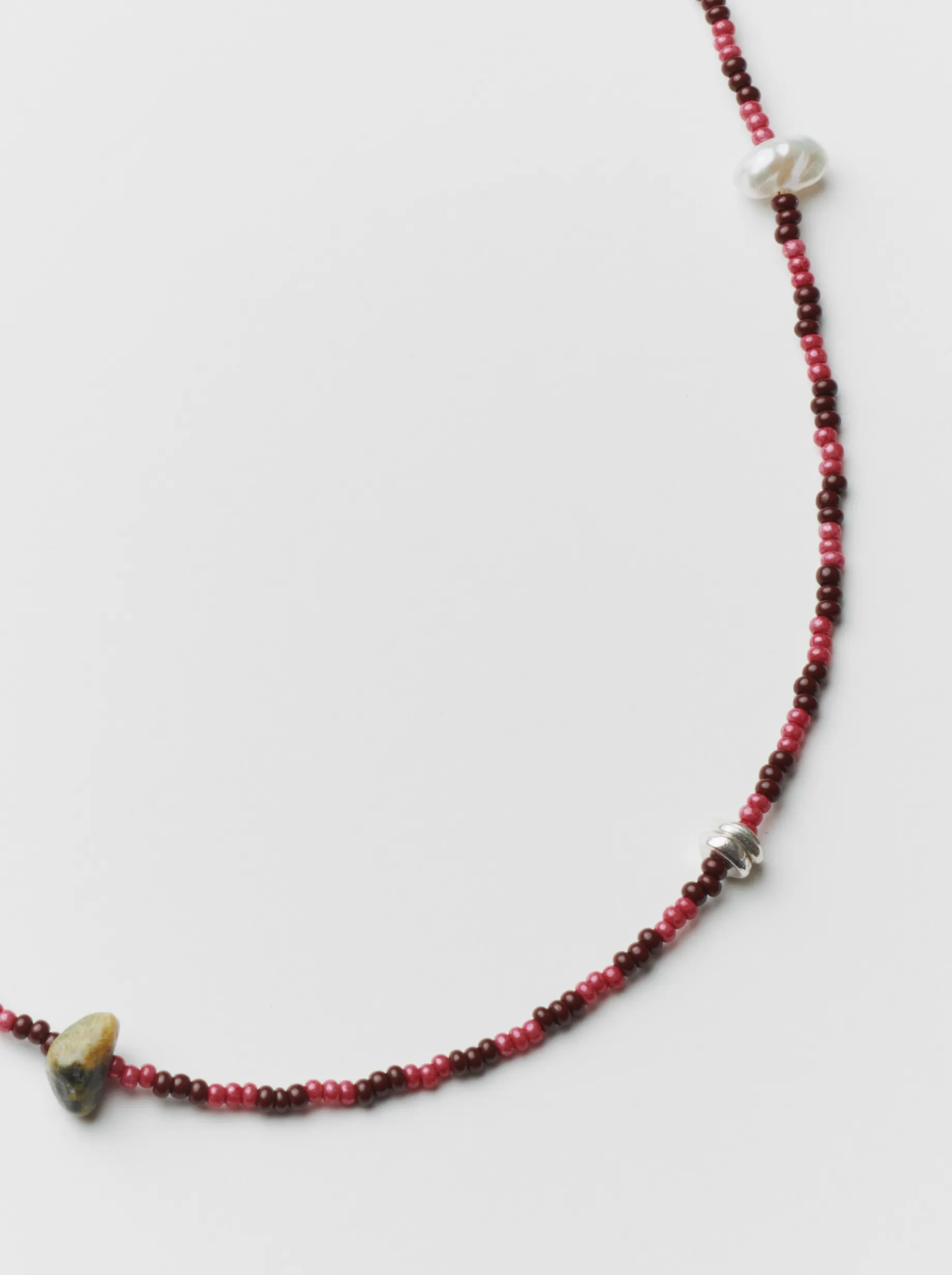 June Necklace in Pink