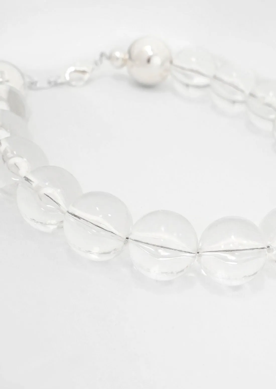 Merx - Clear Beaded Necklace