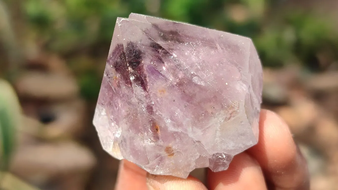 Natural Large Spirit Amethyst Quartz Crystals x 12 From Boekenhouthoek, South Africa