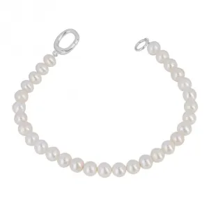 Pearl Charm Holder Catch Bracelet B5388W