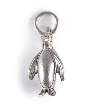 Penguin Charm Gold or Silver