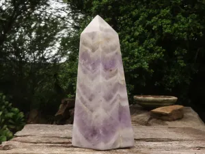 Polished Large Dream Amethyst Point x 1 From Madagascar