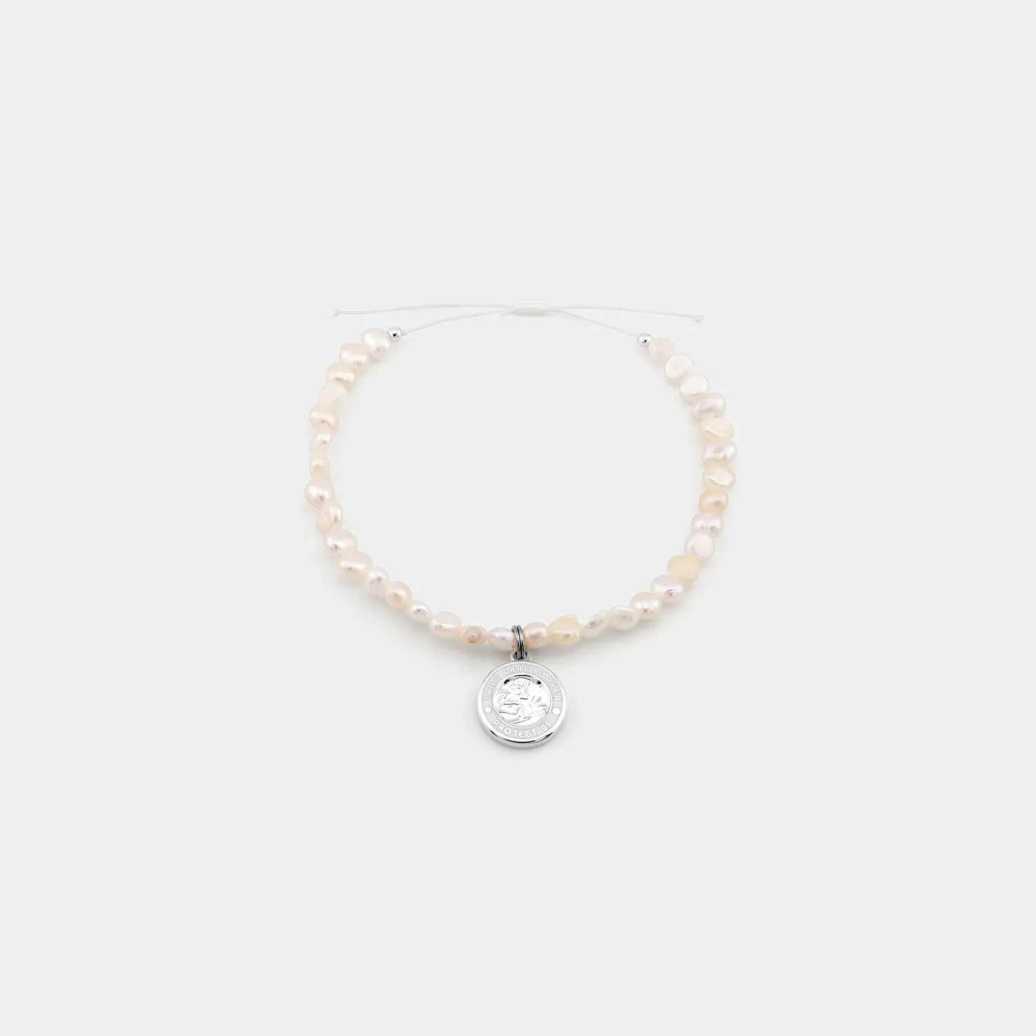 Shoreline Pearl Bracelet - Silver