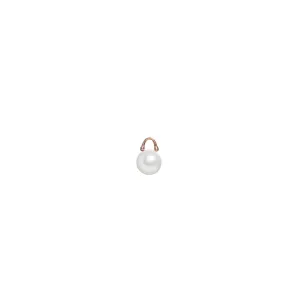 TreasureLock South Sea Pearl Charm 10mm in 18k Rose Gold