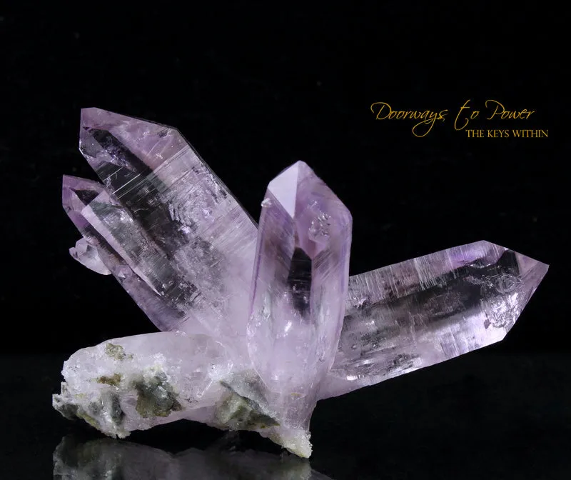 Vera Cruz Amethyst Twin Crystal Specimen 'Spirit Bird Flying'