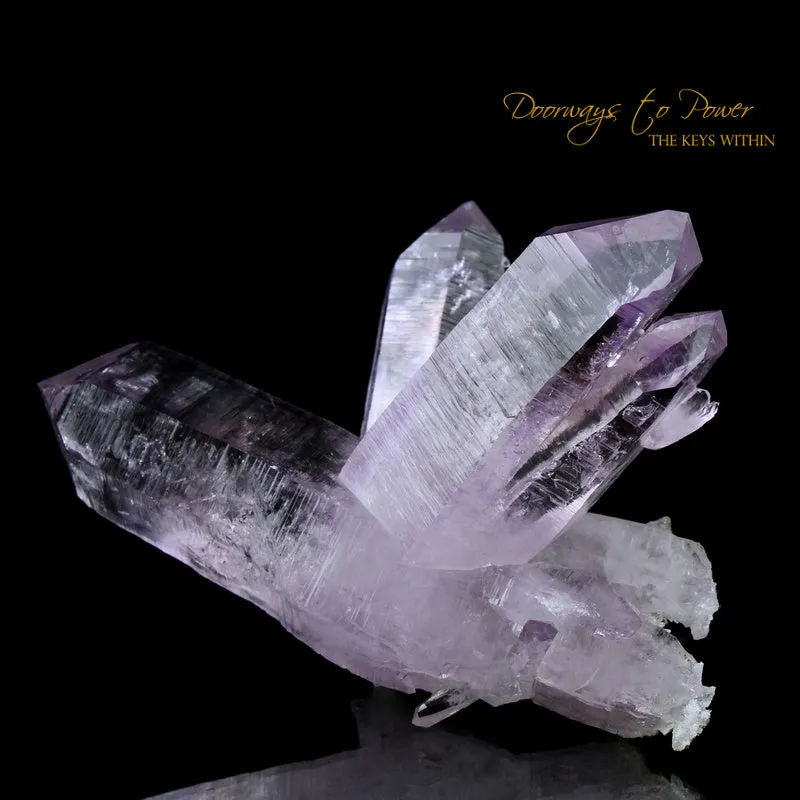 Vera Cruz Amethyst Twin Crystal Specimen 'Spirit Bird Flying'